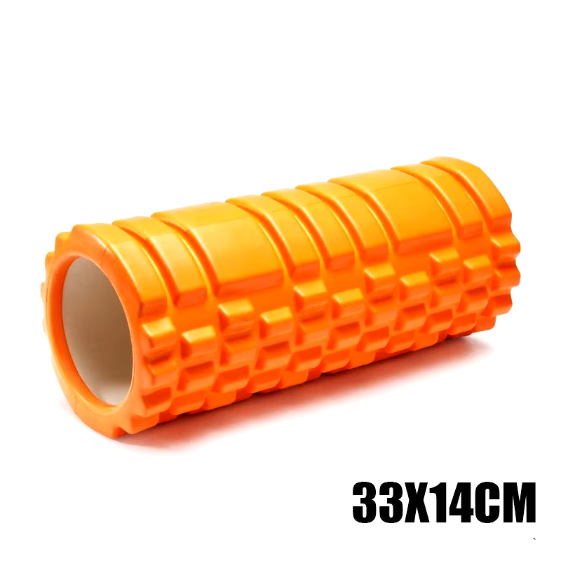 33cm Yoga Foam Roller – Axis Massage Roller for Back and Muscle Recovery, Muscle Massage Training Tool