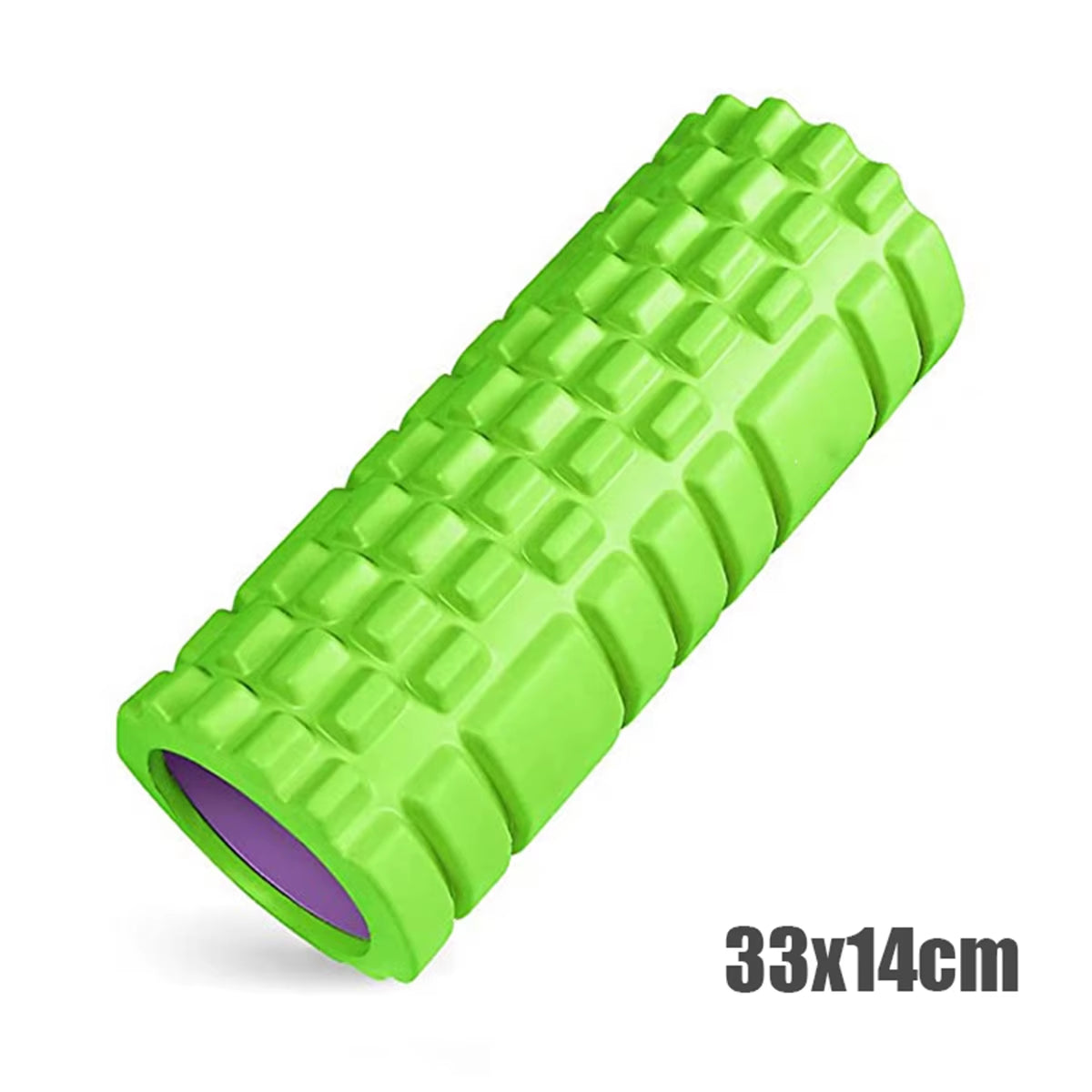 33cm Yoga Foam Roller – Axis Massage Roller for Back and Muscle Recovery, Muscle Massage Training Tool