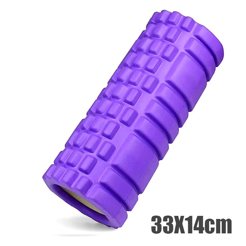 33cm Yoga Foam Roller – Axis Massage Roller for Back and Muscle Recovery, Muscle Massage Training Tool