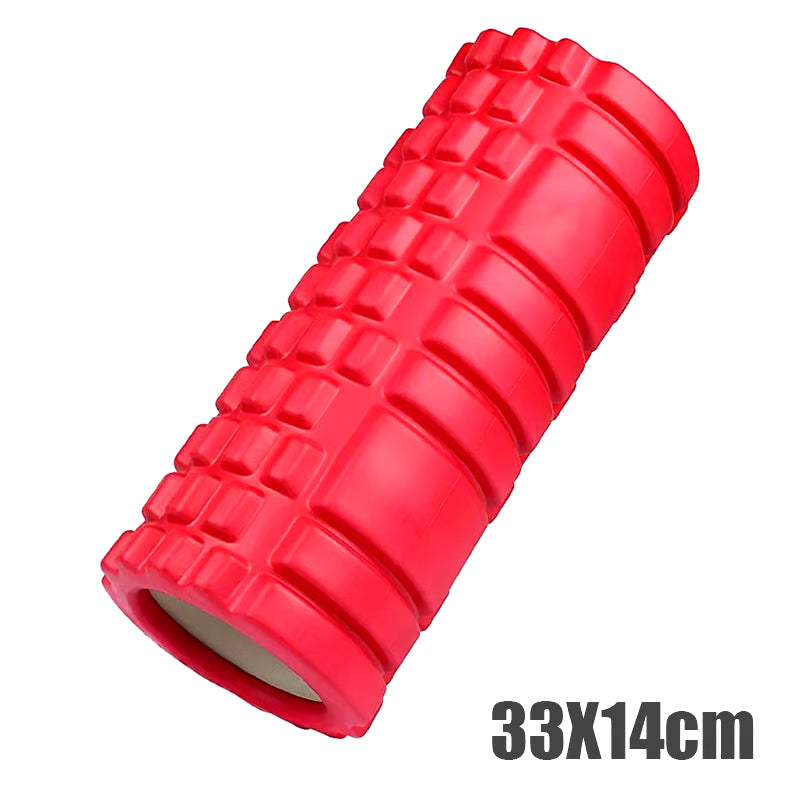 33cm Yoga Foam Roller – Axis Massage Roller for Back and Muscle Recovery, Muscle Massage Training Tool